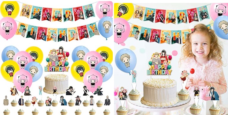 スパイファミリー 誕生日 飾り付け